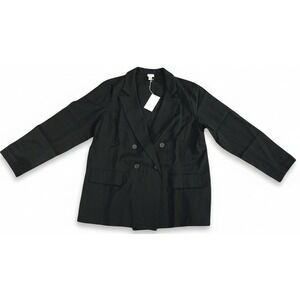 NWT A New Day Black Blazer Jacket Women's Size Small